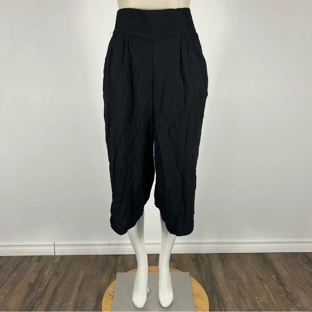 Aritzia Azure Skies Wide Leg Lantern Pants - Black - XS